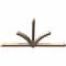 Ekena Millwork Redmond Smooth Timber Gable Bracket, Douglas Fir, 84"W x 45"H x 3 1/2"D x 3 1/2"F, 13/12 Pitch GBW084X45X0404RED00SDF - alternate 5